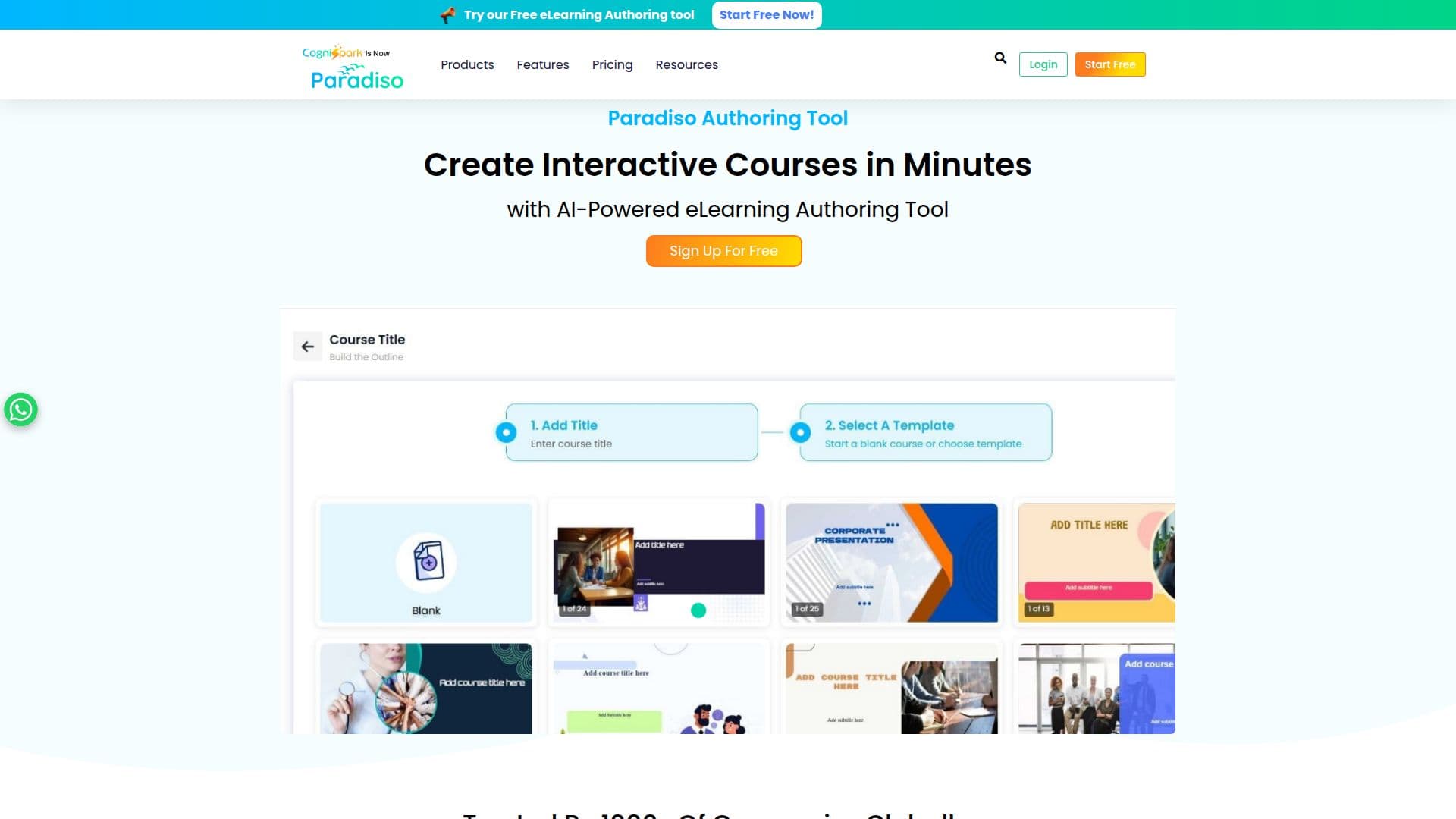 أداة التعلم الإلكتروني CogniSpark AI screenshot