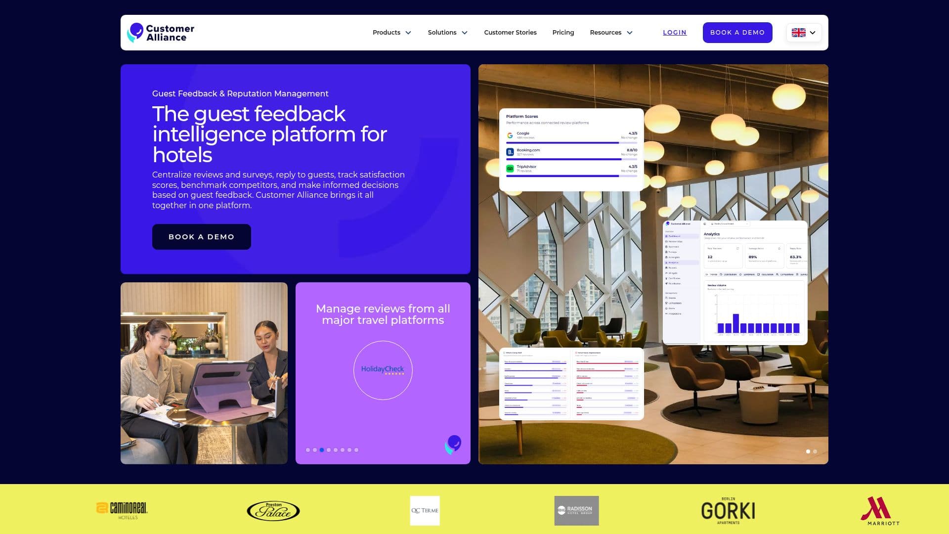 Customer Alliance screenshot