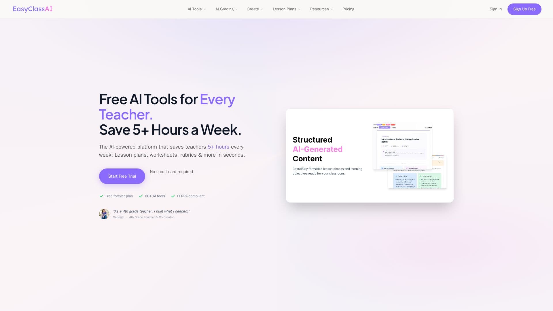 EasyClass.ai screenshot