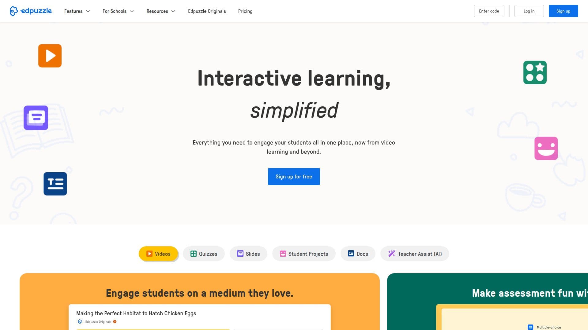 Edpuzzle screenshot