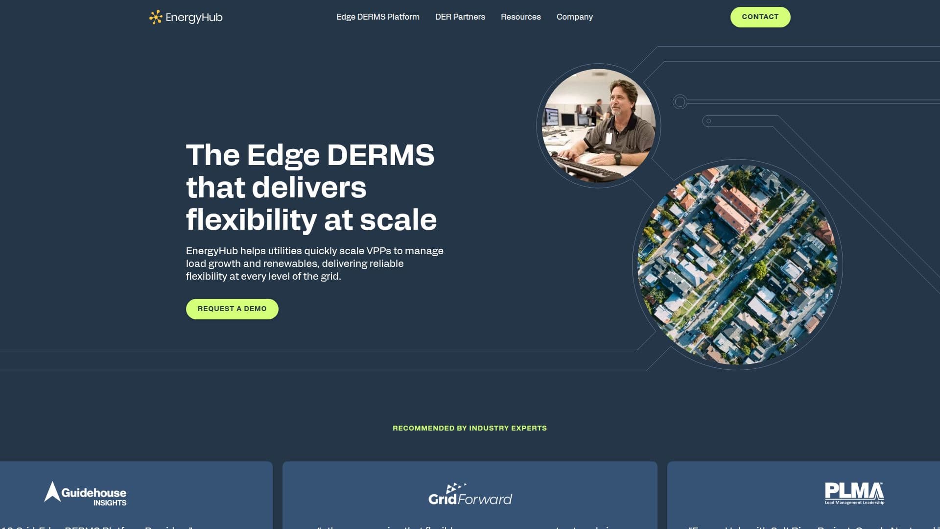 EnergyHub Platform screenshot
