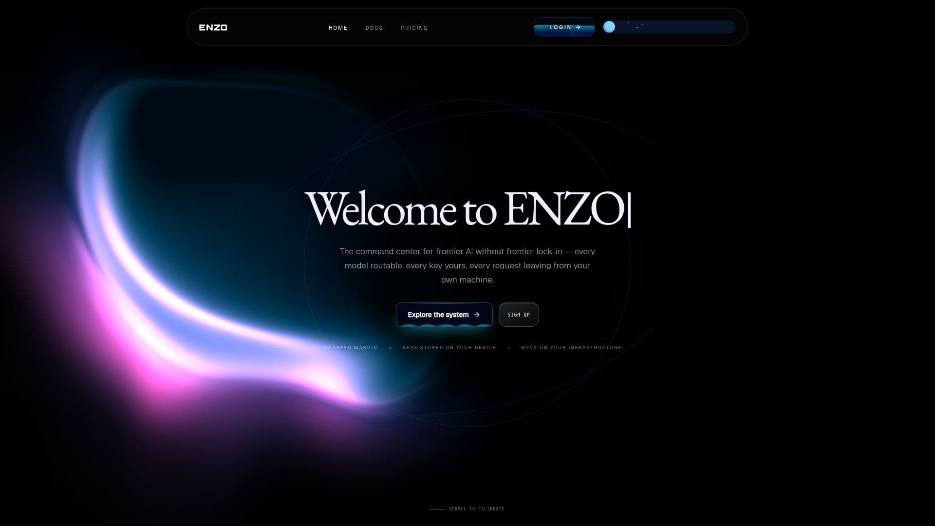 ENZO — مركز الذكاء الاصطناعي screenshot