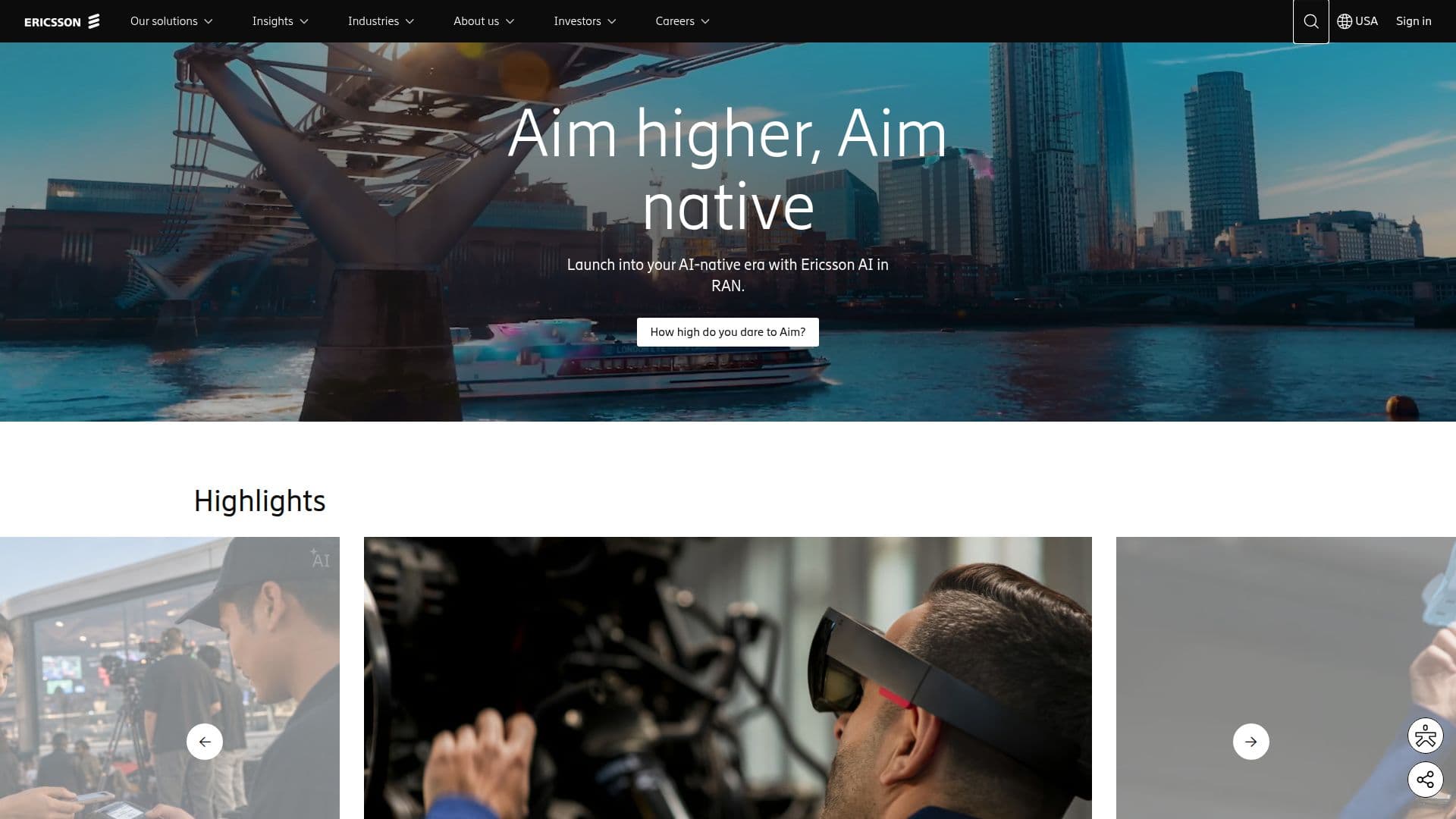 Plataforma de Automação Inteligente da Ericsson screenshot