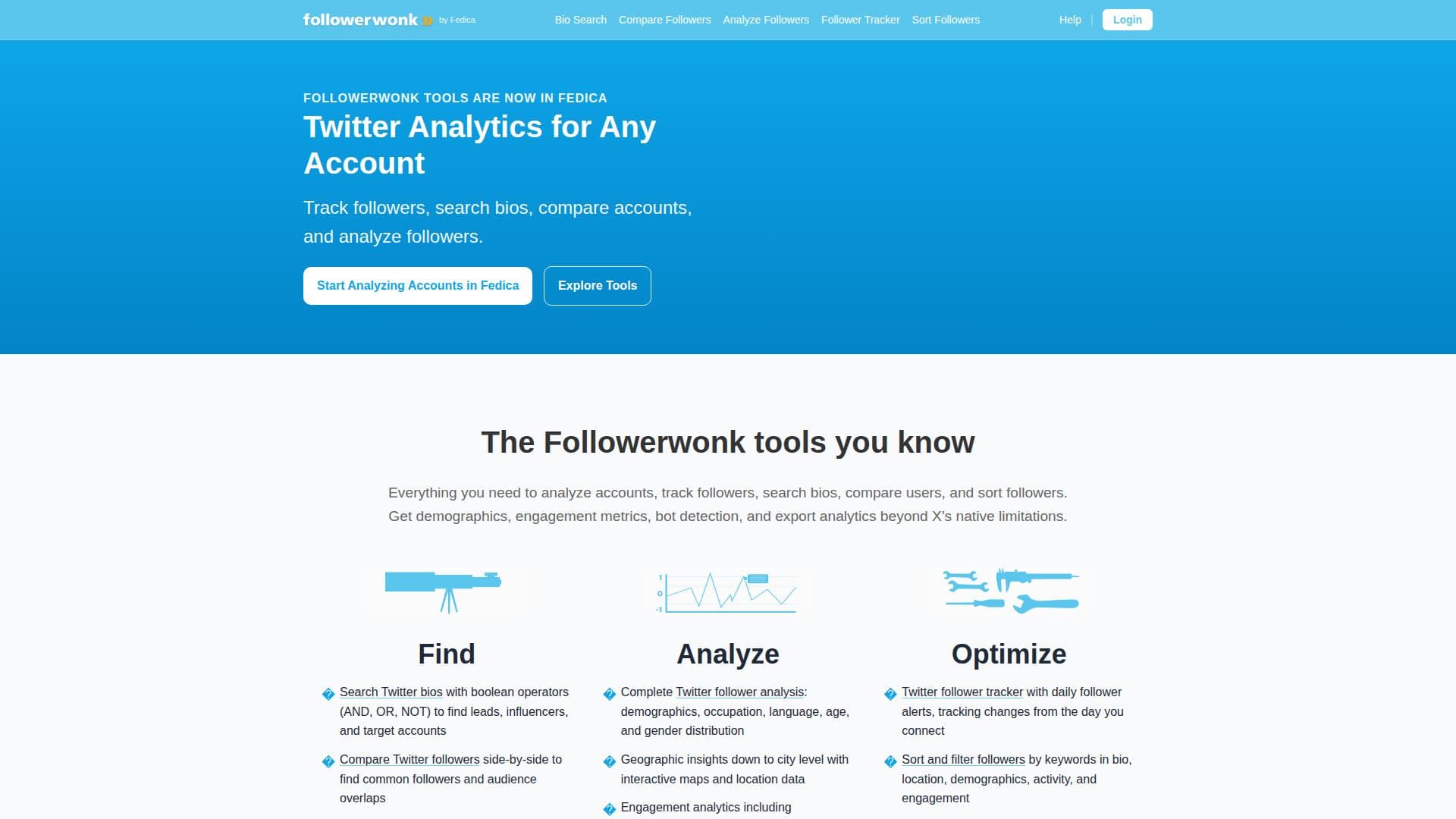 Followerwonk: Ferramentas de Análise do Twitter screenshot