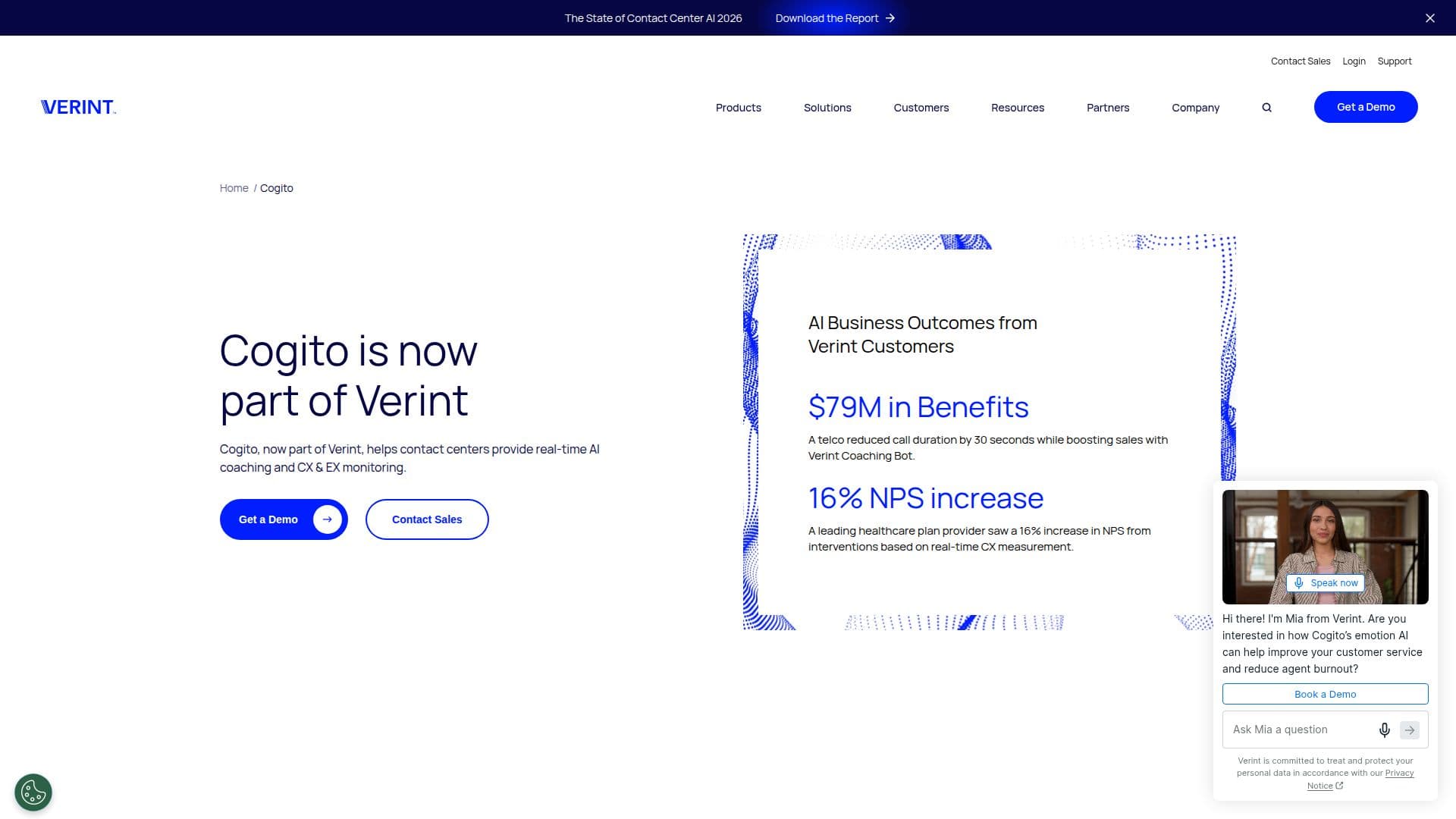 Cogito by Verint screenshot