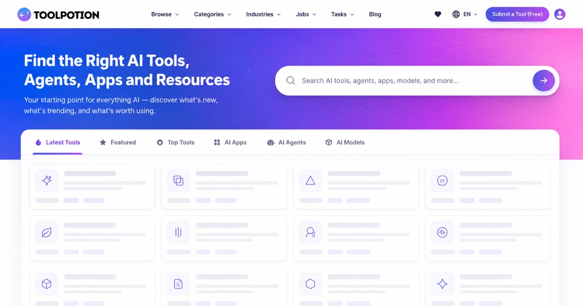AI GitHub Repos AI Tools | ToolPotion